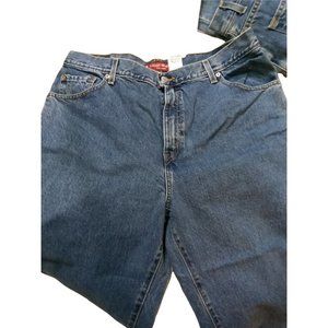 Levi's 550 Classic Relaxed Fit Tapered Leg Size 18 S Blue Women's Jeans